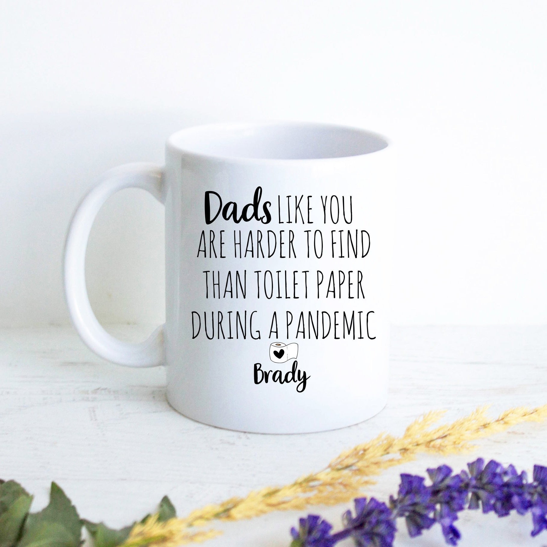 Funny Pandemic Dad Gift, Best Dad Gift, Father's Day Mug, Custom Gift for Dad,Christmas Gift, Funny Dad Mug, Dad Birthday Gift, Quarantine