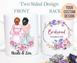 Personalized Bridesmaid Gift #3, Bridesmaid Proposal Mug, Will You Be My Bridesmaid, Wedding Party, Bridesmaid Proposal, Bridal Party Gift