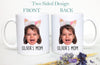 Custom Baby Face Photo Gift For Mom Dad Individual OR Mugset, Personalized Photo Mug, Christmas Gift, Parents Birthday, Anniversary, Couples