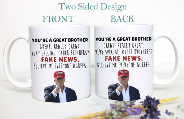 Funny Gift for Brother, Brother Christmas Gift, Brother Mug, Brother Birthday Gift, Custom Gift for Brother, Funny Gift Idea for Him