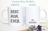 Personalized Father&#39;s Day Mother&#39;s Day Gift Individual OR Mug Set, Best Dad, Best Mom Gift Mom and Dad Mugs, Mom and Dad Gift Idea