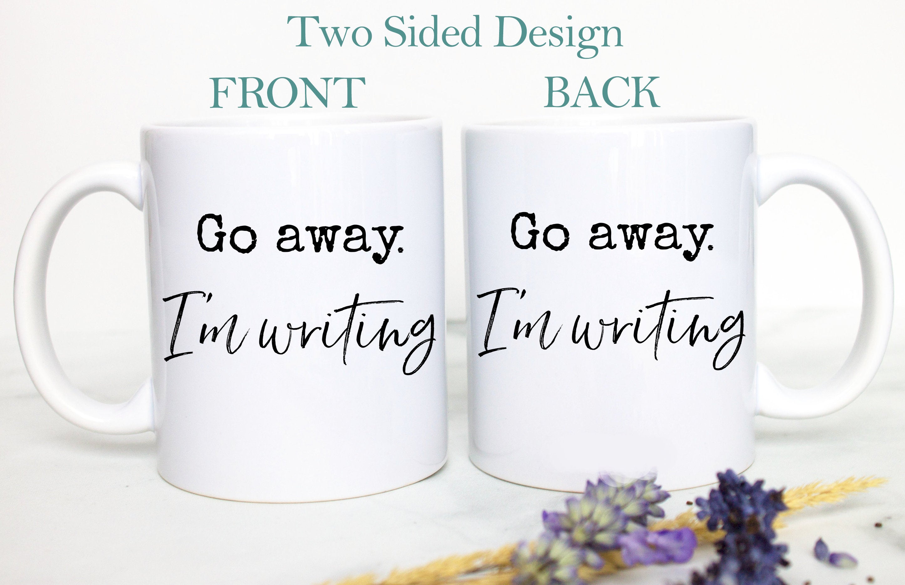 Go Away I'm Writing, Gift for Writer, Funny Writer Gift, Author Mug, Journalist Gift, Gift for Author, Future Best Selling Author Gift