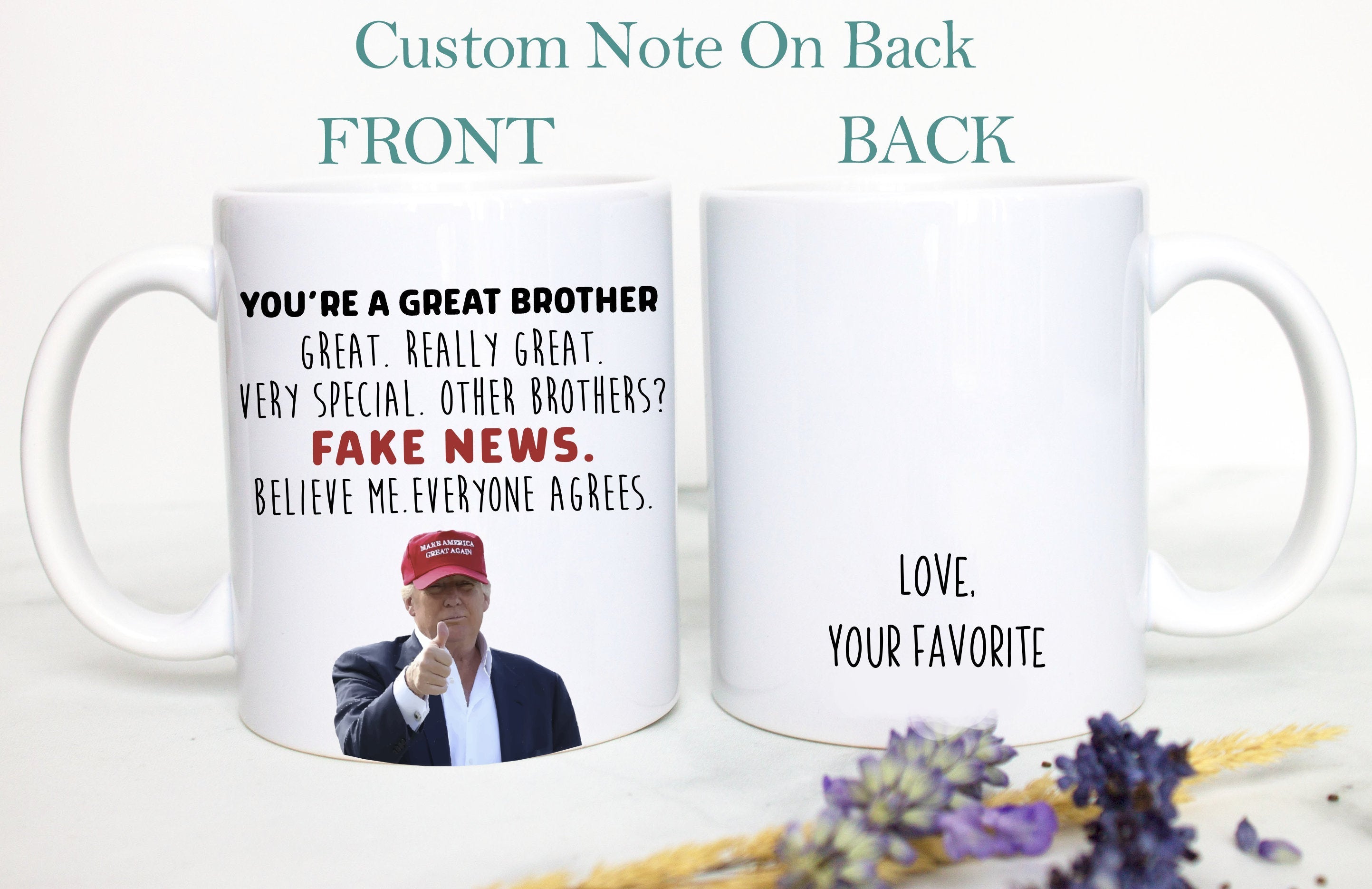 Funny Gift for Brother, Brother Christmas Gift, Brother Mug, Brother Birthday Gift, Custom Gift for Brother, Funny Gift Idea for Him