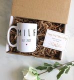 Custom First Mother&#39;s Day Gift Box | Baby Shower Gift, New Mom Gift,MILF Mug, First Time Mom Mug, Happy First Mother&#39;s Day Gift, New Mom Mug