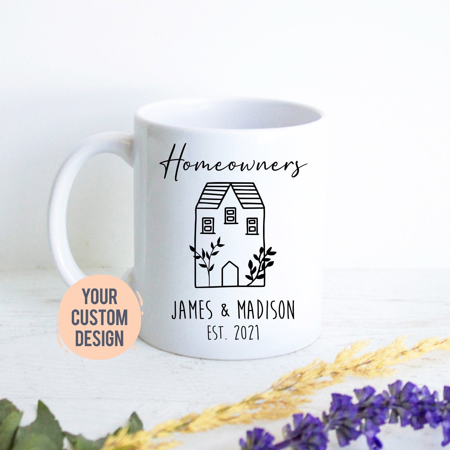 New Homeowner Gift, Housewarming Mug, Gift for New Home, Custom Housewarming Mug, Homeowner Gift, New House Gift, Congratulations Gift