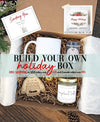 Build Your Own Holiday Box | Personalized Christmas Gift Box, Christmas Gift Idea, Christmas Gift Box Set, Holiday Gift for Women and Men