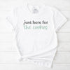 Just Here for the Cookies T-Shirt | Baking Lover Shirt, Gift For Foodie,Baker T-Shirt,Bakery Gift,Baking Mom Shirt,Baking Gift, Bakery Shirt