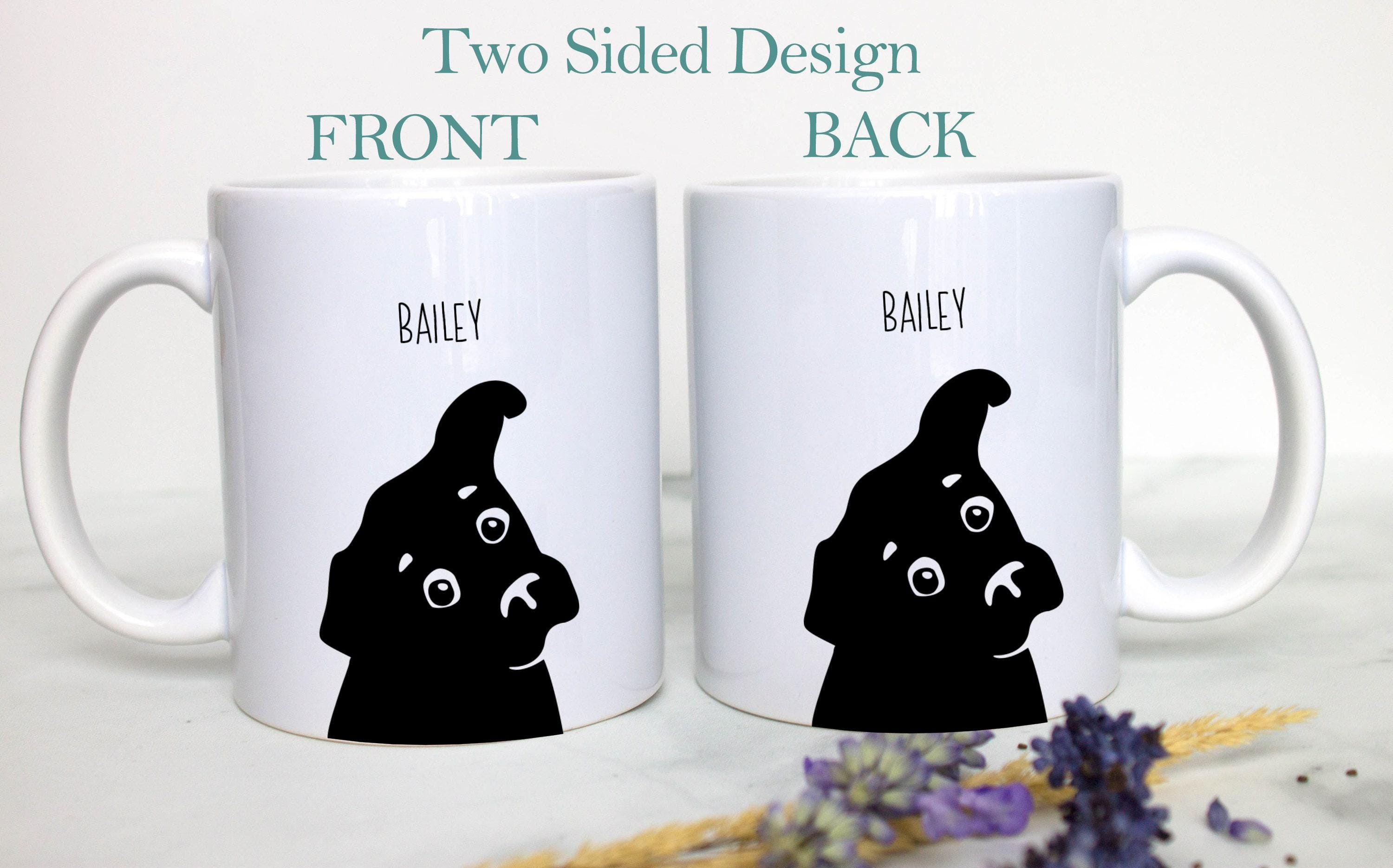 Personalized Dog Name Mug - White Ceramic Mug