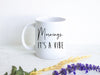 Mornings it's a Vibe Mug - White Ceramic Mug