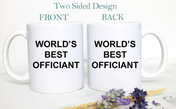 World's Best Officiant Mug