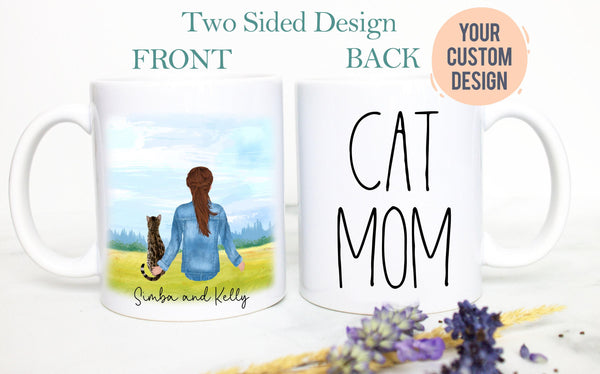 Personalized Cat Mug