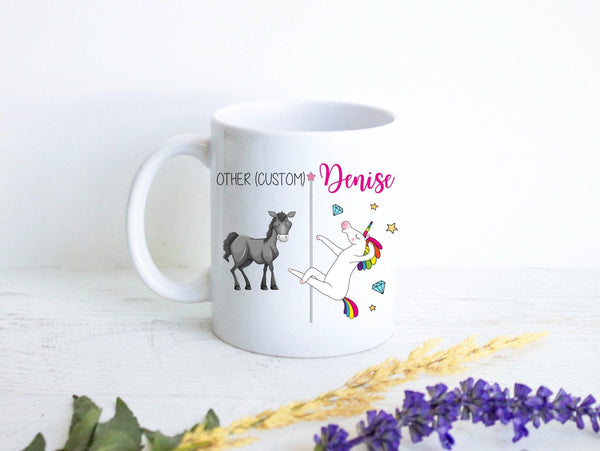 Custom Unicorn Profession - White Ceramic Mug