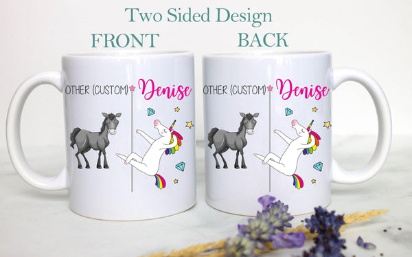 Custom Unicorn Profession - White Ceramic Mug