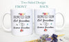 Promoted From Cat Grandma To Human Grandma #2 - White Ceramic Mug