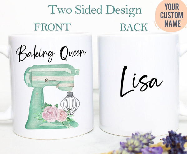 Personalized Baking Queen Mug