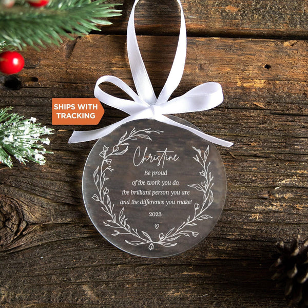 Thank You Ornament