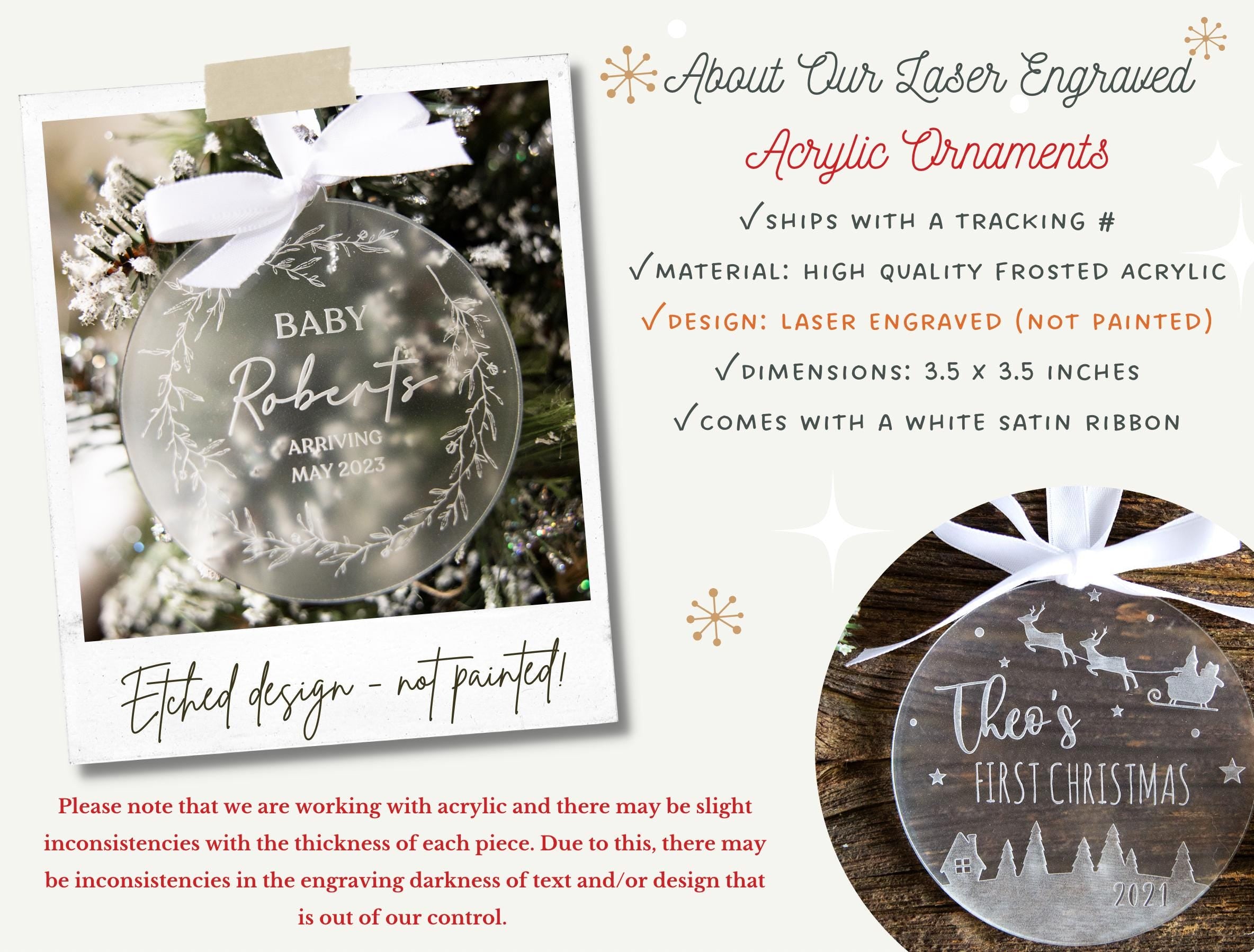 Our First Christmas Married Ornament