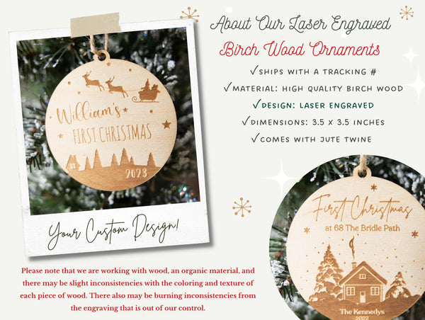 Our First Christmas Married Ornament