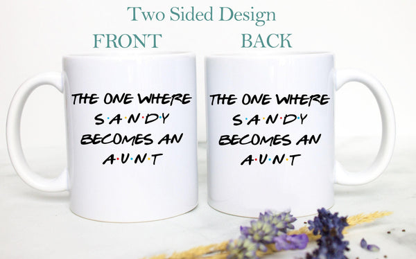 Personalized Aunt - White Ceramic Mug