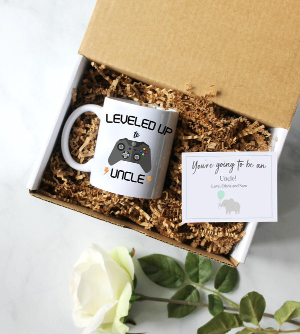 Personalized Uncle Gift Box | Promoted to Uncle