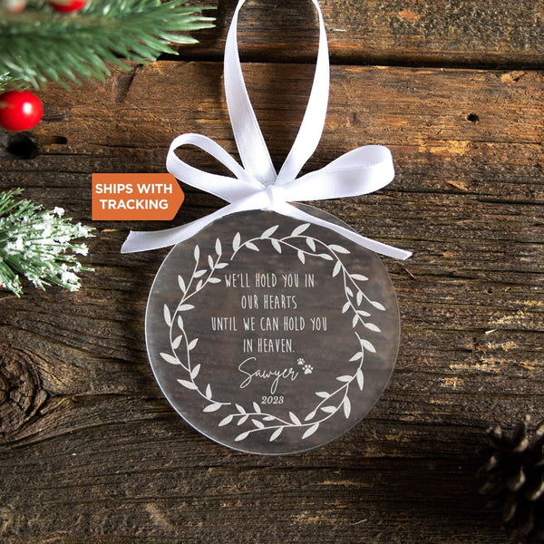 Personalized Pet Memorial Ornament