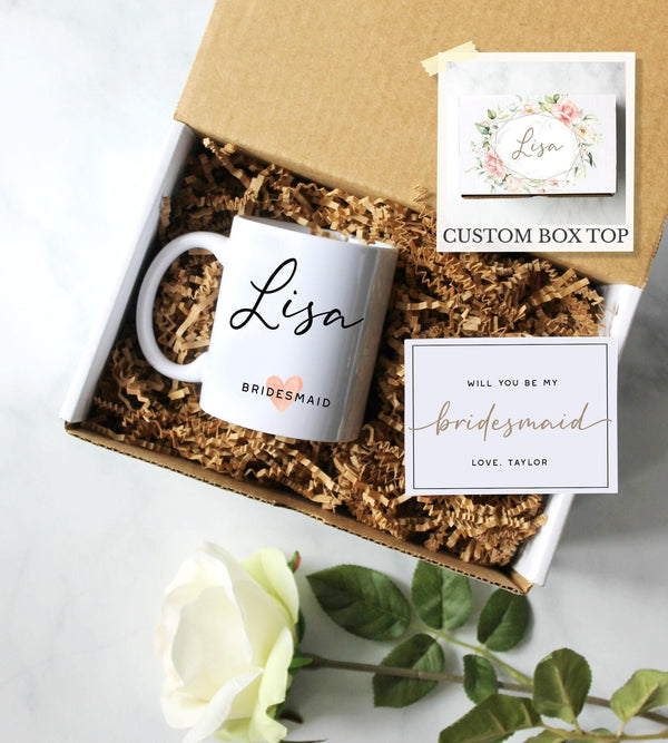 Personalized Bridesmaid Gift Box