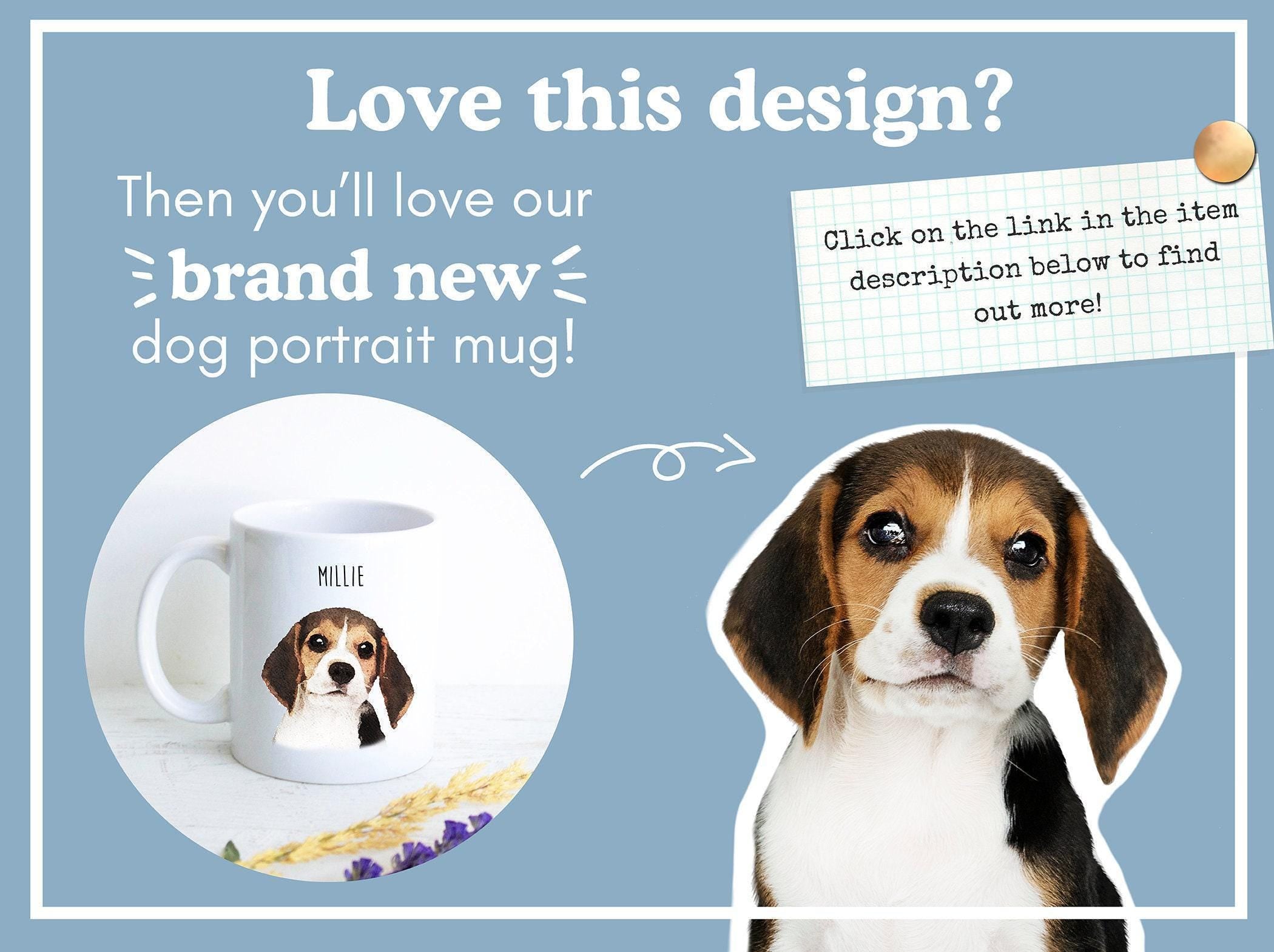 Personalized Chihuahua Mom and Dad Individual or Mug Set - White Ceramic Custom Mug