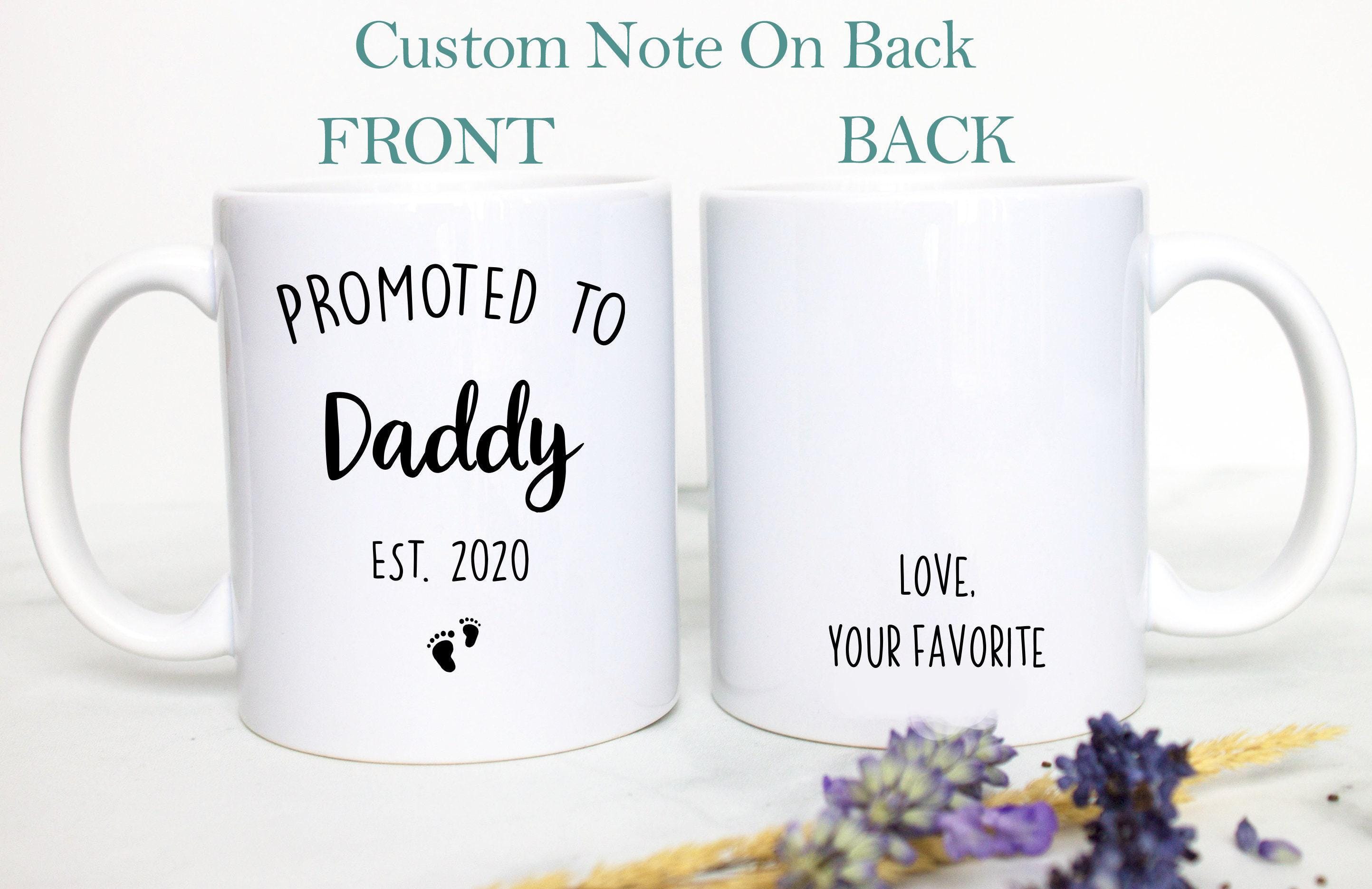 Promoted to Mommy and Daddy Individual OR Mug Set