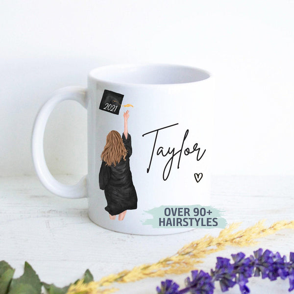 Custom Graduation Gift, Grad School Mug, Masters Student, Masters Degree Gift, University Graduate, Personalized High School Graduation