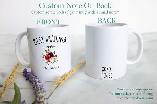 Best Grandma - White Ceramic Mug