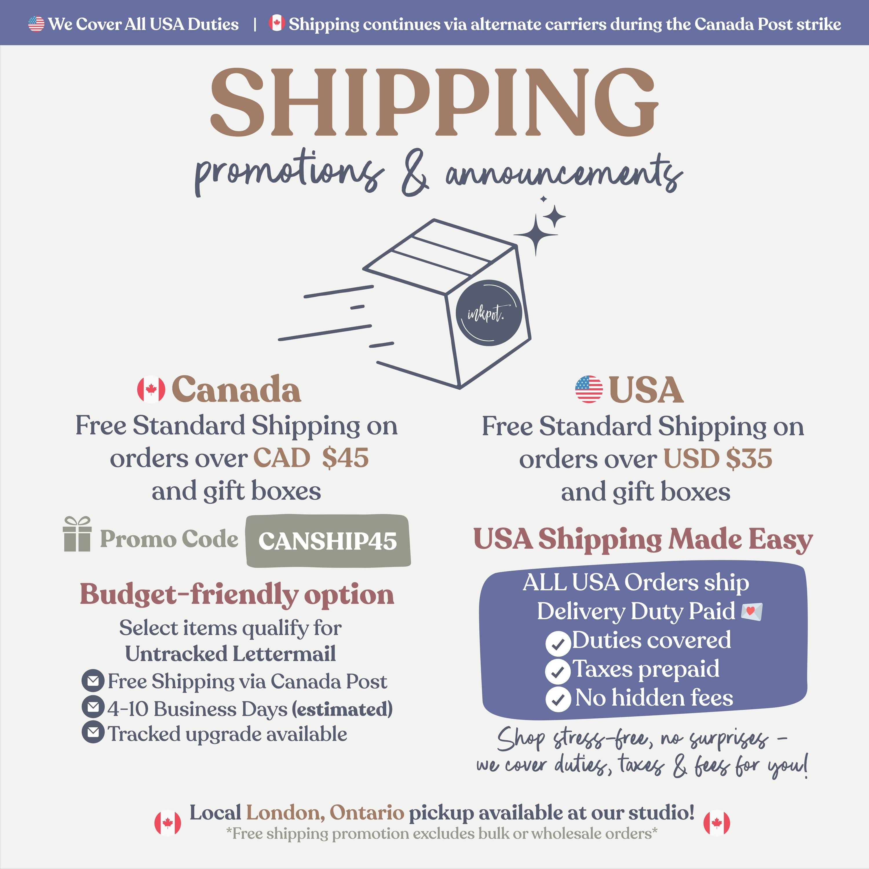 a flyer for a shipping company