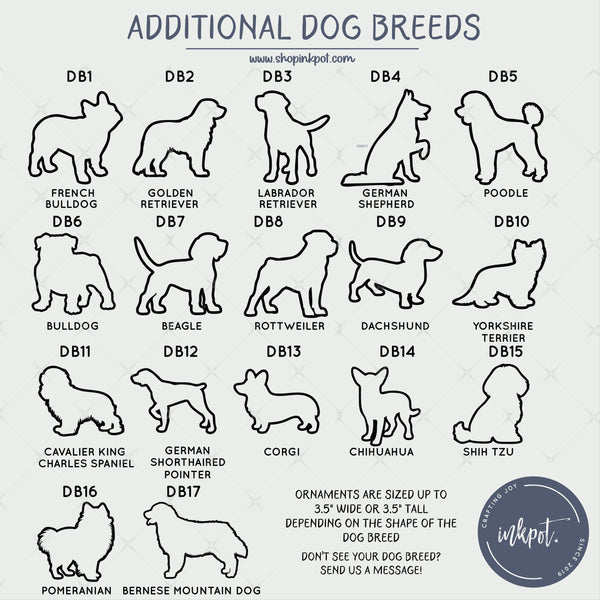 Personalized Dog Ornament