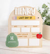 First & Last Day of School Sign, Custom Back to School Board, Reusable School Milestone Board, Photo Prop Sign
