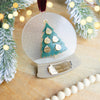 Personalized Family Ornament - Custom Snowglobe