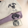 Custom Pet Portrait Shirt or Sweatshirt