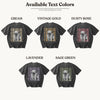 Comfort Colors® Custom Pet Photo Shirt, Personalized Dog Mom or Dad Shirt or Sweatshirt, Vintage Pet Portrait T-Shirt