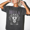 Comfort Colors® Custom Pet Photo Shirt or Sweatshirt, Personalized Pet Name T-Shirt, Vintage Dog & Cat Portrait Shirt