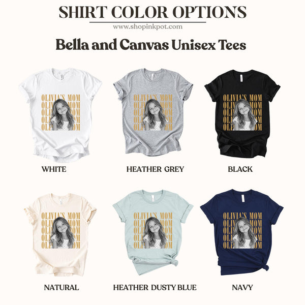 Comfort Colors® Custom Mom Photo Sweatshirt or Shirt, Personalized Mom Shirt, Vintage Photo T-Shirt, Mother’s Day Gift for Mom