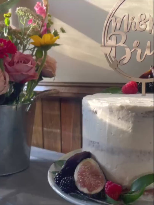 We Do Wedding Cake Topper | Personalized Engaged Cake Topper, Rustic Wood Cake Topper, We Do Engaged Cake Topper, Engagement Topper Decor