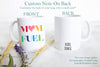 Mom Fuel - White Ceramic Mug - Inkpot