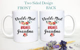 World's Most Badass Grandma - White Ceramic Mug - Inkpot