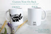 Personalized "Mama Bear" EST - White Ceramic Mug