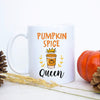 Pumpkin Spice Queen - White Ceramic Mug