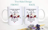 A Wise Woman Once Said I'm Outta Here Red - White Ceramic Mug - Inkpot
