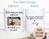 Custom Photo Dog Loss #1 - White Ceramic Mug - Inkpot