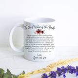 To My Future Mother In Law Mother from Groom Custom Name - White Ceramic Mug - Inkpot