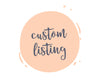 Add-On | Custom Design Upgrade