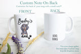 Personalized Dachshund Mom and Dad Individual or Mug Set - White Ceramic Custom Mug