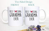 Best Fucking Grandma - White Ceramic Mug - Inkpot