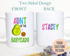 Aunt of the Baby Avocado - White Ceramic Mug